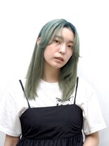 ヘア サロン イエロー(hair salon YELLOW)&nbsp;アッシュグリーン