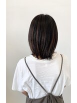 ケンジサナンド(KENJE Sanando)&nbsp;ナチュラルハイライトミディアムヘア