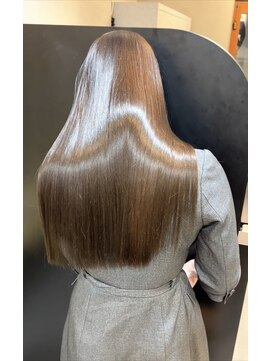 イオエ 元町(ioe) イメチェン/フルバング/似合わせカット/レッドブラウン/髪質改善