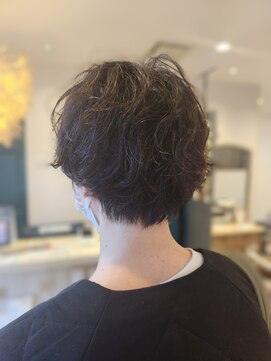 イト リトルヘアガーデン(ito. little hair garden) マッシュショート×パーマ