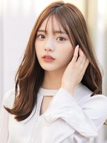 ミラリー トウキョウ(Mirareee Tokyo)&nbsp;前髪似合わせ美髪ケアカラーエアリーロングピンクブラウン