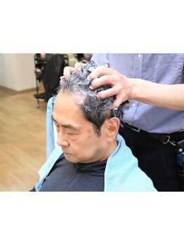 カットヘッドスパコース◎カットヘッドスパで、頭皮も気分もリフレシュ出来ます