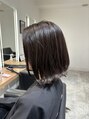 エイチヘアデザイン(H_hair design)&nbsp;外ハネのミディアムスタイルも人気！