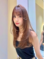 ロンド アンブル 四条烏丸(Lond ambre) シアーカラー/セミディ/レイヤー/韓国/前髪 k