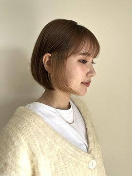 リジェール 高辻店 パツッとまとまるワンレンボブ