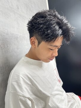 ネクスト 静岡店(NEXT) MEN'S HAIR/ダークアッシュ/ニュアンスパーマ/韓国マッシュ