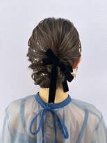 プルクラ ロッポンギ(Pulchra ROPPONGI)&nbsp;アップ　金箔　ベロアリボン