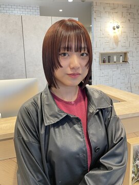 ヘアガーデン オフ(hair garden off) 顔まわりレイヤーボブ