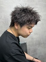 ネクスト 静岡店(NEXT)&nbsp;MEN'S HAIR/ダークアッシュ/ニュアンスパーマ/韓国マッシュ