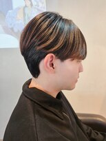キャル ショウナン 平塚(CAL SHONAN) 【曲がる縮毛矯正】シースルーマッシュ（Before/After）