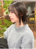 イメチェン/ホワイトブロンド/外ハネボブ/美髪/名駅u11