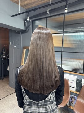 ロフティー 清澄白河(LOFTY) シンプルなのに洗練された透明感カラー／髪質改善トリートメント