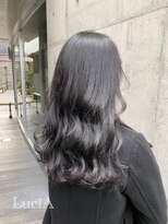 ルシア 京都四条河原町烏丸(LuciA) 【レミー100%/54cm】シールエクステ×ブルーブラック