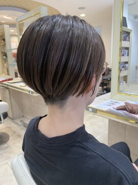 アッシュ 仙川店(Ash) 30代40代50代オススメ刈り上げ2ブロックメンズライクショート