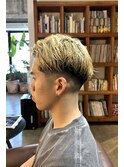 【外国人風メンズスタイル】ローフェード