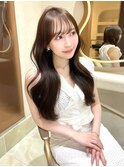 愛されヘアレイヤーカットブラウンブリーチ無し