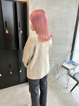 セントラル 三宮店(central) ピンクベージュ/韓国/髪質改善/ダブルカラー/ブリーチ