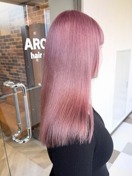 アロマ 仙台店(AROMA) ピンクラベンダー/美発色/ケアブリーチ/負担軽減/学割/仙台