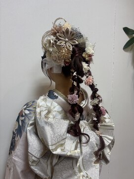 ヘアーシーク(HAIR chic) あみおろしアレンジ