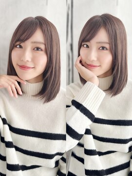 ラピス 新宿店(Lapis) 白髪カバー × 上質ツヤミディ[新宿/新宿駅/新宿]