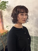 ニーム 栄(nimes) kaon ドライボブパーマ ボブパーマ
