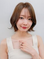 ウィズ 富里店(Wiz)&nbsp;くせ毛風ボブ／レイヤーボブ／外ハネ×フェイスレイヤー/冨里