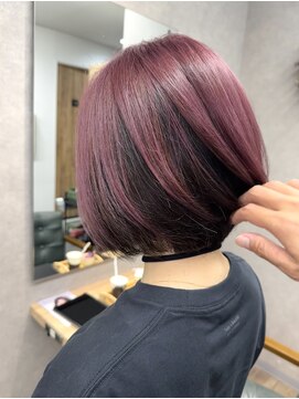 リベストバイジェービー 稲毛(li best. byjb) ピンクベージュ/アンブレラカラー/イメチェン/前髪[稲毛/稲毛駅]