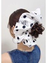 レイティ 丸の内 名古屋(Reity)&nbsp;BIGシュシュ×お団子ヘア