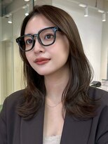 ノイ 銀座(noi)&nbsp;顔周りレイヤーカットべージュカラーくびれレイヤーカット