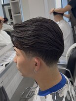 グルーマーズクレッジ 渋谷店(GROOMER/S CREDGE)&nbsp;men's/メンズ/メンズカット/刈り上げセンターパート/渋谷