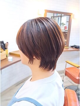 ヘアーサロン カヴィエ(hair salon covie) ショート 縮毛矯正ショート