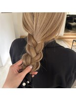 パプス ド コワフュール 甲南山手店(Pap's de coiffeur)&nbsp;ベージュカラー