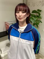 クリアーオブヘアー 栄南店(CLEAR of hair)&nbsp;ピンクブラウンボブ/カワイ