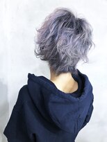 モノ アンド イニ(Mono & inni)&nbsp;[奈良］2.5Ｄカラー ベリーライトモーブグラデ ショートスタイル