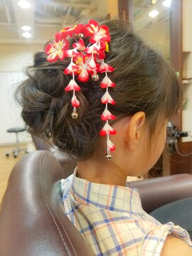 ヘアーガーデン ハニワ(Hair Garden 葉庭) お子様　ヘアセット　七五三etc