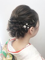 オブヘアー 宮前平店(Of HAIR) 結納　お宮参り　にオススメ和装ヘアセット