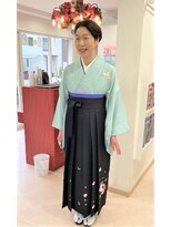 デザインヘアーピアジェ 八木店(DESIGN HAIR PIAGET) ☆2021ピアジェ卒業式☆最新アップスタイル&着付☆