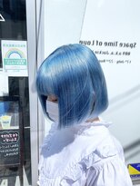 シンシェアサロン 原宿店(Qin shaire salon) 韓国BTSカラー テテ水色カラー ジミン水色カラー