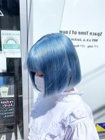 ゴウトゥデイシェアサロン 原宿Verno店(GO TODAY SHAiRE SALON) 韓国BTSカラー テテ水色カラー ジミン水色カラー