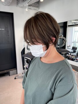 サロンドミルク 新百合ヶ丘店(salon de MiLK) 脱白髪染めハイライトナチュラルベージュ［新百合ヶ丘］