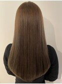 大人かわいい20代30代40代小顔ショコラベージュ１Zina船橋