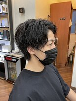 オンフリーク(ON FLEEK)&nbsp;＃センターパート＃メンズカット＃オンフリーク＃下関