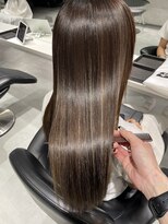 ジンジャー(GINGER) 新髪質改善×トリートメント×サラ髪