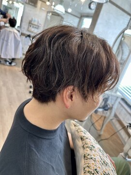ヘアーリゾートガーデンバイトロント 船橋法典店(Hair Resort Garden by Toronto) くせ毛メンズショート 【船橋、西船橋、市川大野、新船橋】