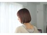ダメージレス縮毛矯正+カット+ケラスターゼトリートメント　¥13,200