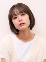 ヨファ ヘアー(YOFA hair)&nbsp;大人かわいい小顔マチルダボブグレージュカラー0804