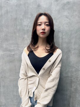 ロンド ストラーダ 心斎橋(Lond strada) マチルダボブ×ピンクベージュ×美髪［髪質改善/縮毛矯正］