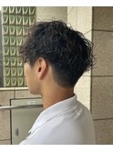 波巻きパーマ/メンズカット/メンズパーマ/マッシュパーマ