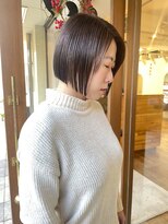 シロ(siro)&nbsp;切りっぱなし　ボブ