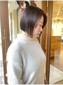 切りっぱなし ボブ